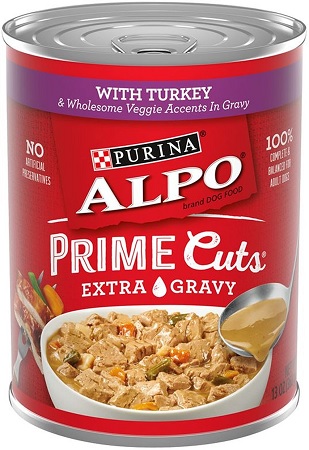 ALPO CAN 13OZ PRIME CUTS TURKEY VEGGIENOT AVAILABLE UNTIL 1/2026