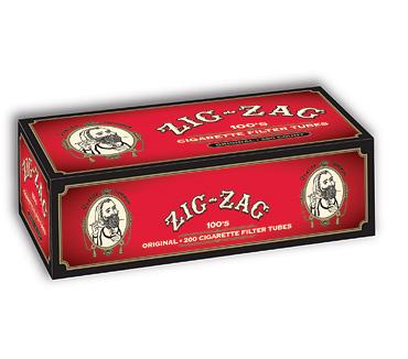 ZIG ZAG TUBES 100'SF.F. 200CT 10/5PK