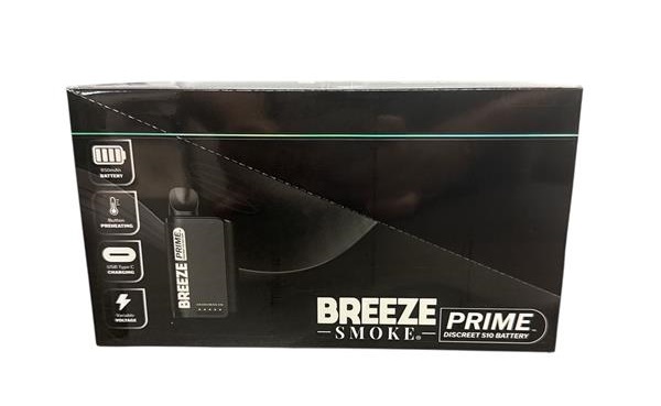 BREEZE PRIME DISCREET - BLACK**BATTERY FOR CARTRIDGES**