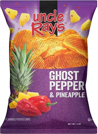 UNCLE RAY'S 3OZ GHOST PEPPER PINEAPPLE($2.29 PRE-PRICE)