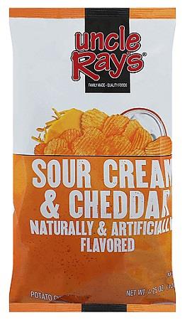 UNCLE RAY'S 4.25OZ SOUR CREAM & CHEDDAR