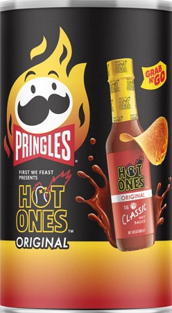 PRINGLES 71G HOT ONES ORIGINAL 2.5OZ