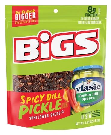 BIGS SEEDS SPICY DILL PICKLE VLASIC 5.35OZ