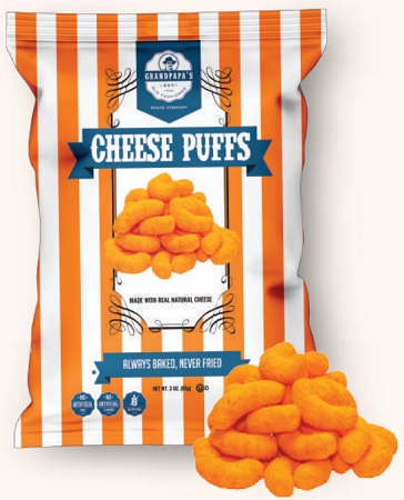 GRANDPAPA'S CHEESE PUFFS 16/3OZ