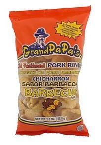 GRANDPAPA'S PORK RINDS BBQ 18/2OZ