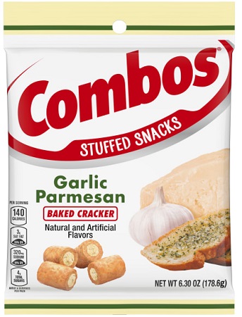 COMBOS LG GARLIC PARMESAN CRACKER 6.3OZ