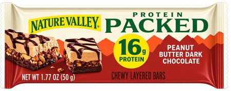 NATURE VALLEY PROTEIN BAR PEANUT BUTTER DARK CHOCOLATE (16g PROTEIN)**AVAILABLE - 01/2027**