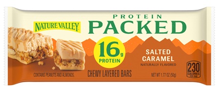 NATURE VALLEY PROTEIN BAR SALTED CARAMEL (16g PROTEIN)**AVAILABLE - 01/2027**