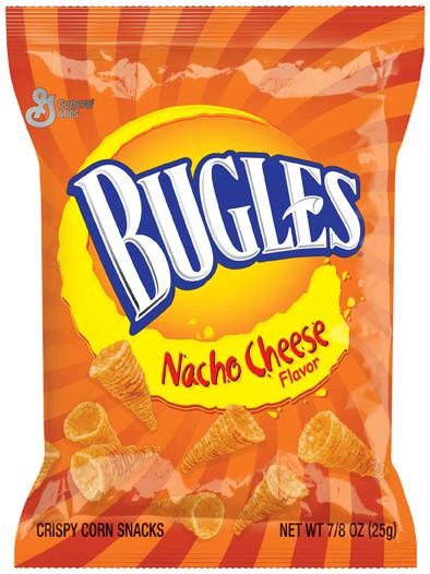 BUGLES NACHO CHEESE 3OZ
