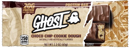 GHOST PROTEIN BAR CHOCO CHIP COOKIE DOUGH 2.3OZ
