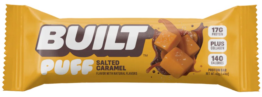 BUILT PUFFS PROTEIN BAR SALTED CARAMEL(12/1.41OZ)