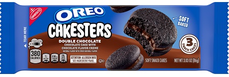 NABISCO KING SIZE OREO CAKESTERS CHOCOLATE 3.03OZ