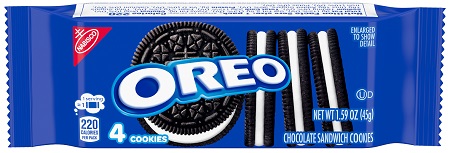 NABISCO SINGLES OREO 1.59OZ 10CT**MANUFACTURER GUARANTEED SHELF LIFE IS 45 DAYS**