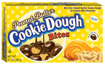 COOKIE DOUGH BITES BOX PEANUT BUTTER 3.1OZ