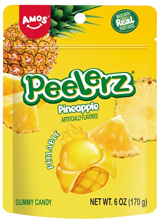 PEELERZ 6OZ PEG GUMMY PINEAPPLE