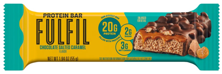 FULFIL PROTEIN BAR CHOCOLATE SALTED CARAMEL 12/1.94OZ