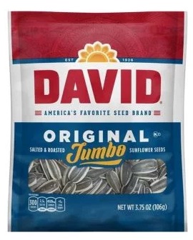 DAVID JUMBO 3.75OZ ORIGINAL**AVAILABLE BY SPECIAL ORDER ONLY, ALLOW 21 DAYS LEADTIME