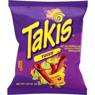 TAKIS FUEGO 3.25OZ*$3.00 OFF PER CASE*