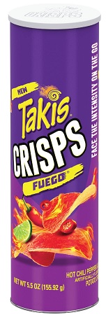 TAKIS *CRISPS* FUEGO CAN (5.5OZ)