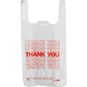 SHOPPING BAG (THANK YOU)WHITE 1/6