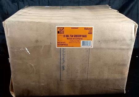 PAPER BAGS #1/6 75LB SUPER HEAVY DUTY**AVAILABLE BY SPECIAL ORDER AND EMAIL ONLY, ALLOW 21 DAYS LEADTIME**