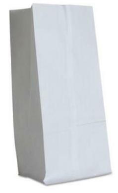 PAPER BAGS #16 (WHITE)**AVAILABLE BY SPECIAL ORDER ONLY, ALLOW 21 DAYS LEADTIME