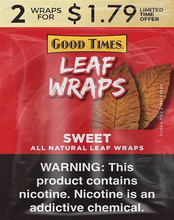 GOOD TIMES LEAF WRAP 2/1.79 SWEET