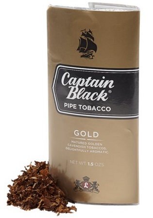 CAPTAIN BLACK POUCH GOLD (1.5OZ)
