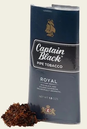CAPTAIN BLACK POUCH ROYAL BLUE (1.5OZ)