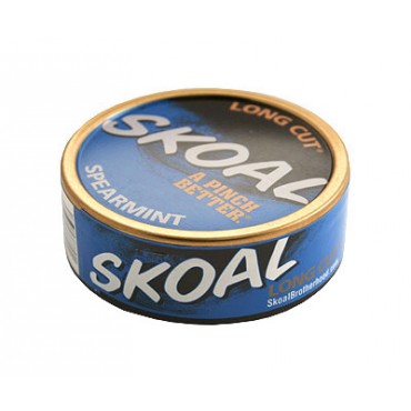 SKOAL LONG CUT SPEARMINT (1.2OZ)**AVAILABLE BY SPECIAL ORDER AND EMAIL ONLY, ALLOW 21 DAYS LEADTIME