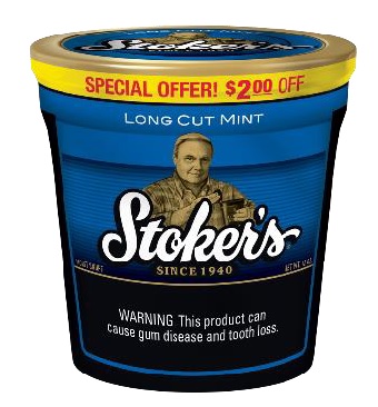 STOKERS 12OZ $2.00 OFF LONG CUT MINTAVAILABLE WHILE INVENTORY LASTS**