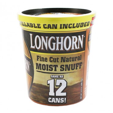 LONGHORN TUB LONG CUTNATURAL 14.4OZ