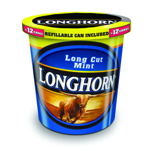 LONGHORN TUB LONG CUTMINT 14.4OZ