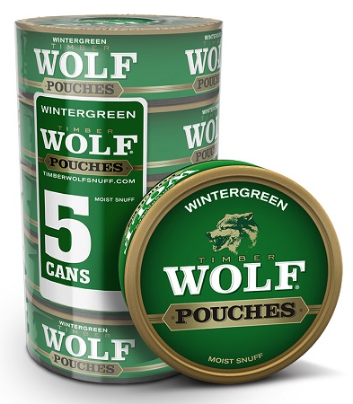TIMBERWOLF POUCH WINTERGREEN (.82OZ)