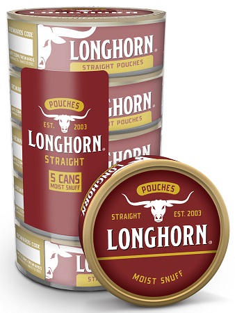LONGHORN POUCHES STRAIGHT  (.82OZ)