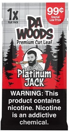 DA WOODS CUT LEAF $.99 PLATINUM JACK**$1.00 OFF PER BOX - JAN 2026**