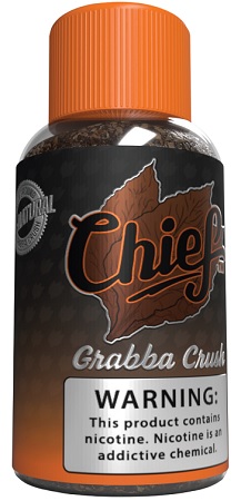 CHIEF GRABBA CRUSH 6 GRAM (20 PACK)**ALL NATURAL CRUSHED GRABBA FROM THE MAKERS OF SLAPWOODS**