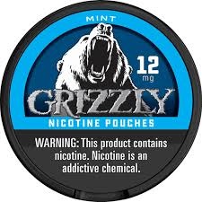 GRIZZLY 12MG NICOTINE POUCH MINT