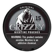 GRIZZLY 15MG NICOTINE POUCH ORIGINAL