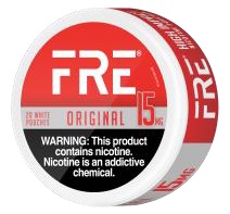 FRE NICOTINE POUCHES 6MG ORIGINAL*$3.00 OFF PER 5CT ROLL*