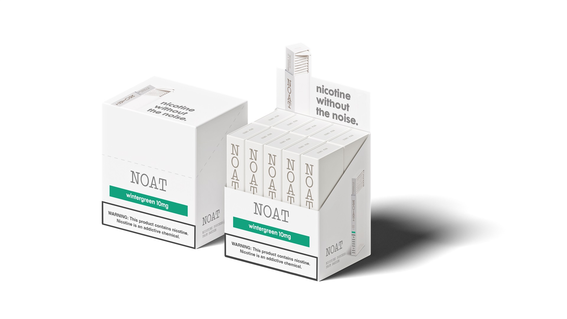 NOAT NIC POUCHES 10MG WINTERGREEN