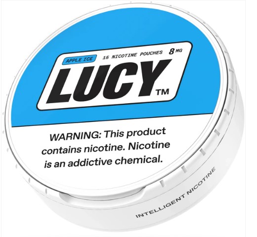 LUCY NIC POUCHES 8MG APPLE ICE**$3.00 OFF PER ROLL PROMOTION**